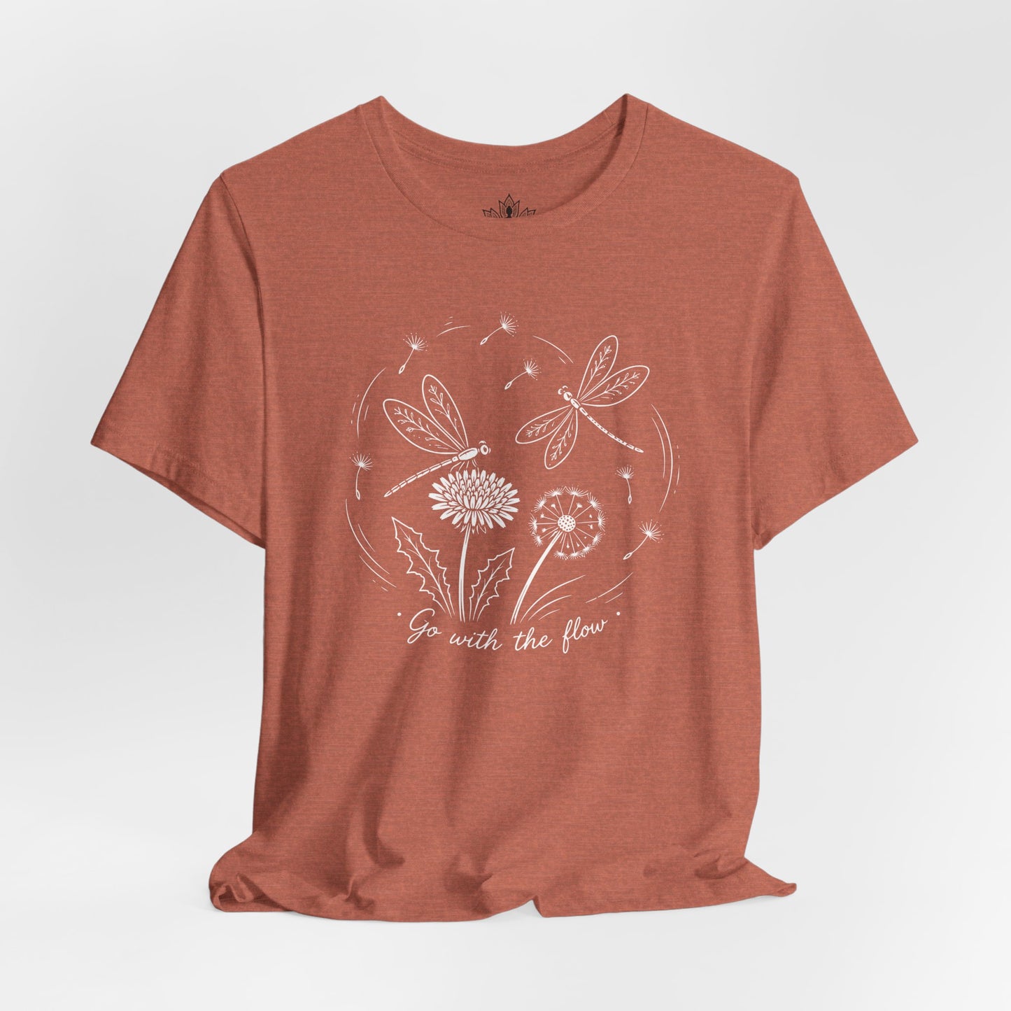 Go With The Flow Delicate Dragonflies Tee