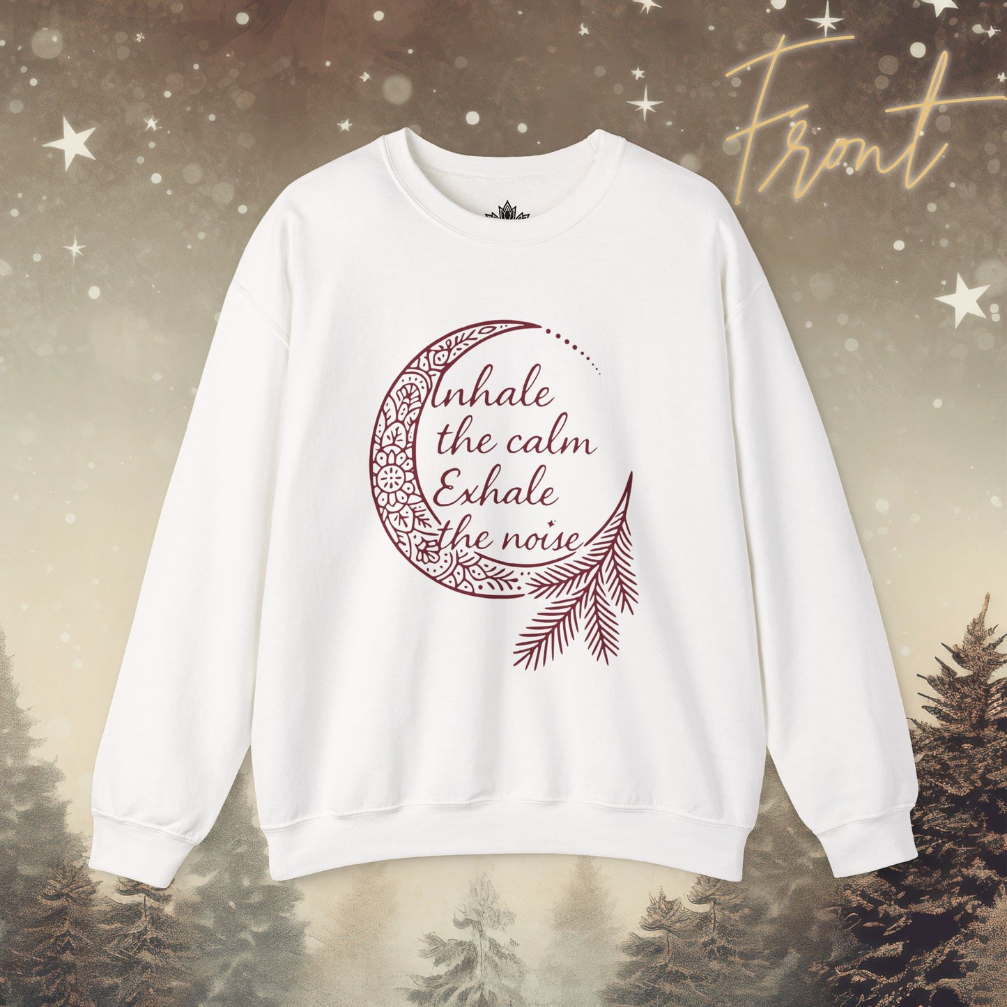 Inhale Calm Exhale Noise - Cozy Sweater