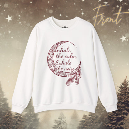 Inhale Calm Exhale Noise - Cozy Sweater