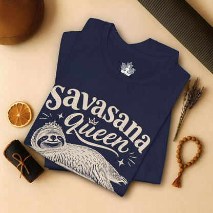 Savasana Queen Sloth Tee