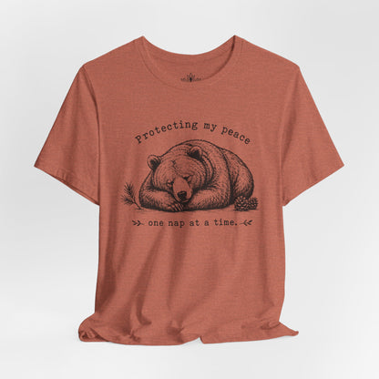 Protecting My Peace Bear Tee