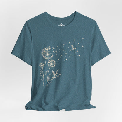 Flamingos & Dandelions Tee