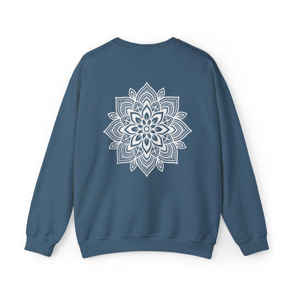 Sweat-shirt Cozy Breathe - Imprimé mandala au dos