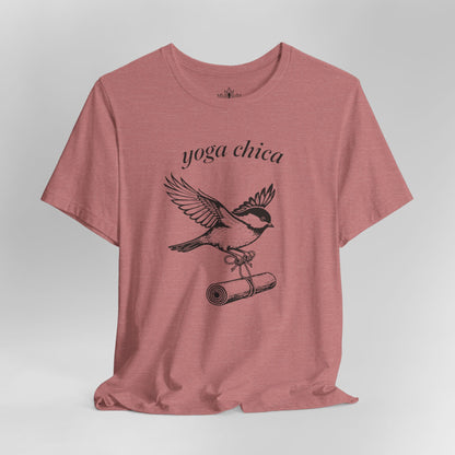 Yoga Chica Chickadee Tee