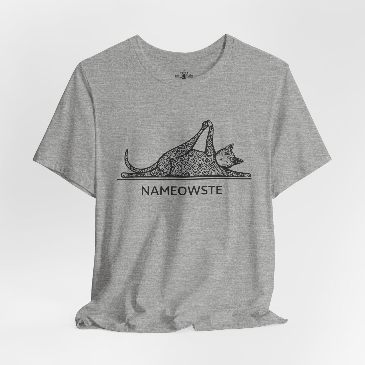 Nameowste – Mandala Yoga Cat Tee
