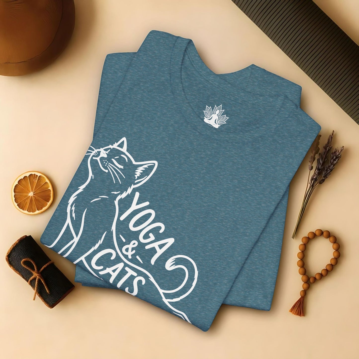 Yoga & Cats Tee
