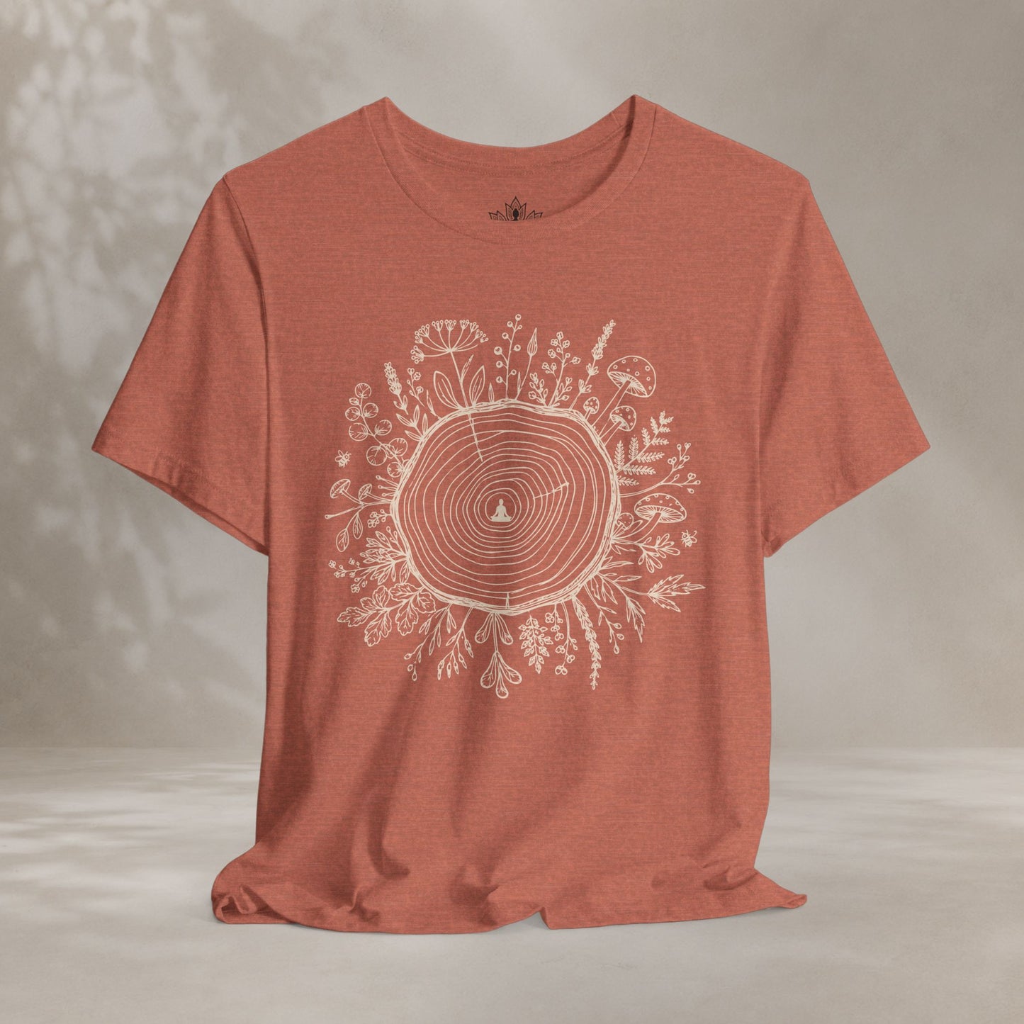The Quiet Center Botanical Tee