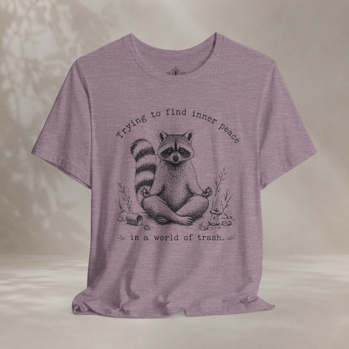 Printify T-Shirt A World Of Trash Tee A World Of Trash Tee