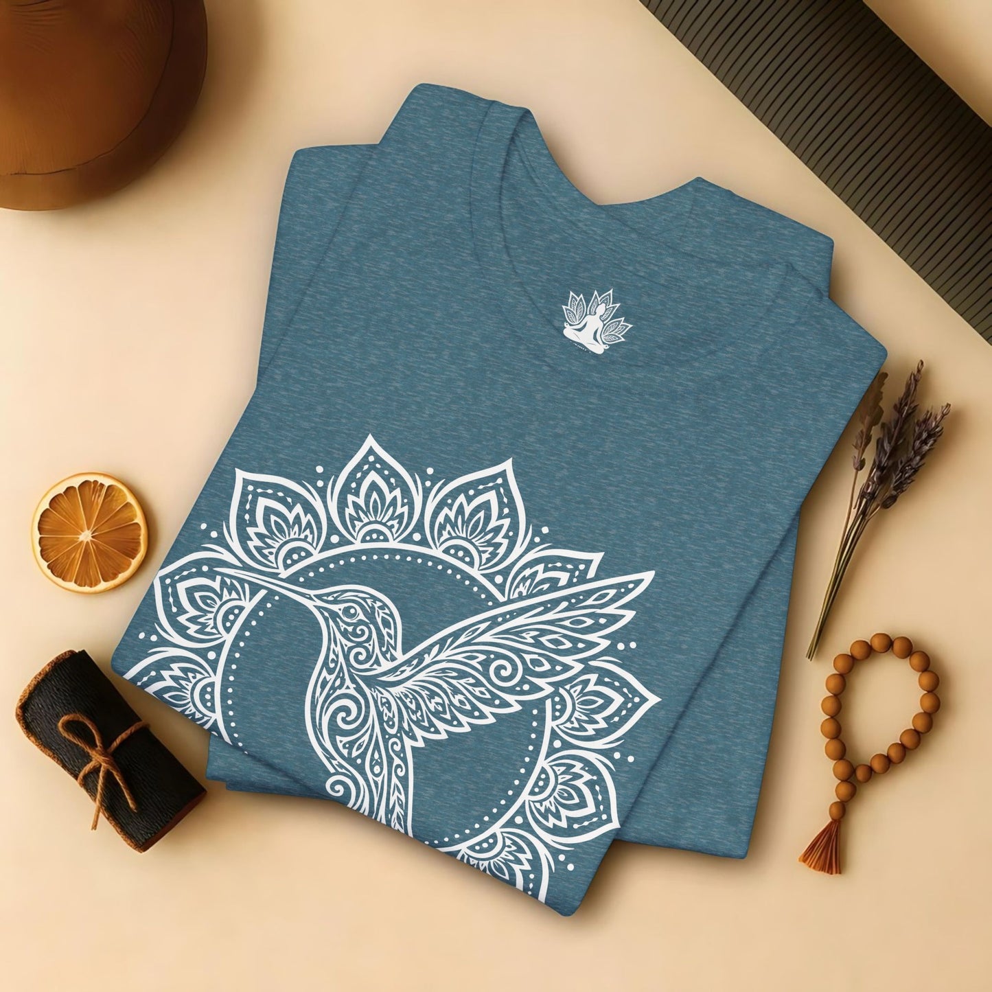 Hummingbird & Mandala Tee