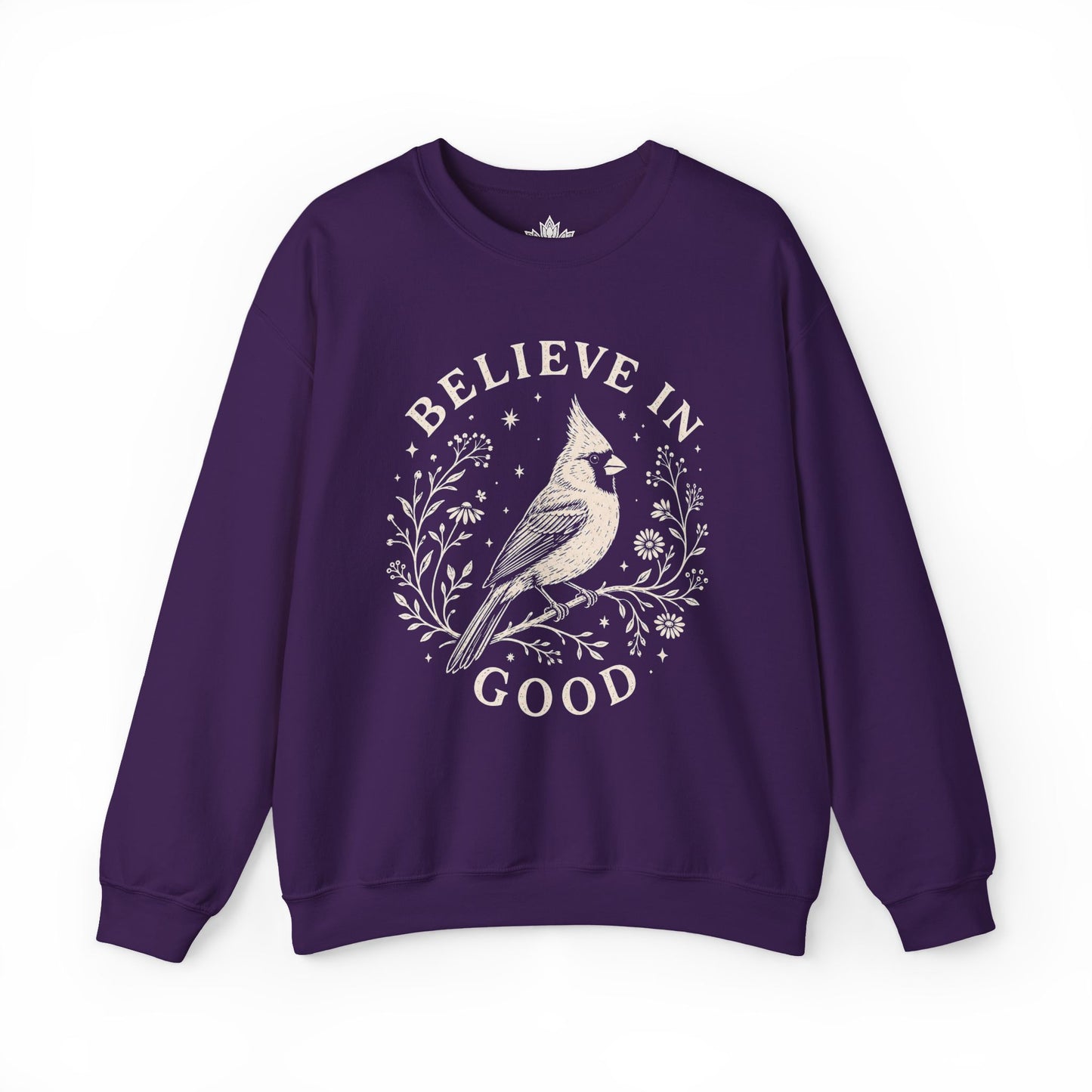 Believe In Good Cardinal Bird Sweatshirt