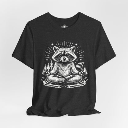 Meditating Raccoon Men Tee