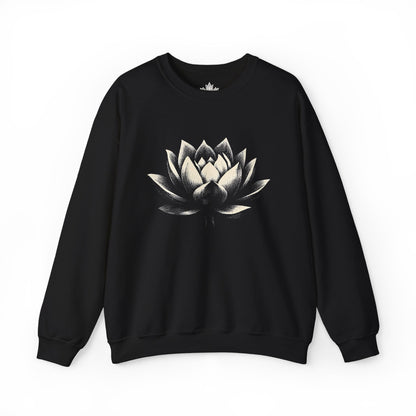 White Lotus Shadow Art Sweatshirt