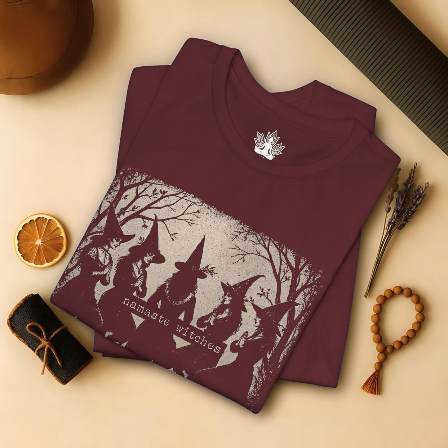 Namaste Witches Sisterhood Tee