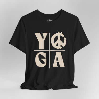 Bold Yoga – Modern Grid Tee