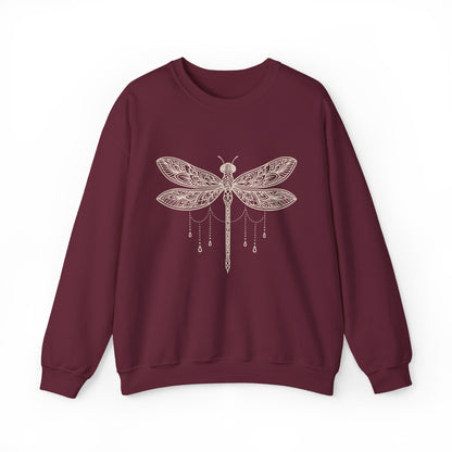 Sweat-shirt Mandala Libellule - Sérénité