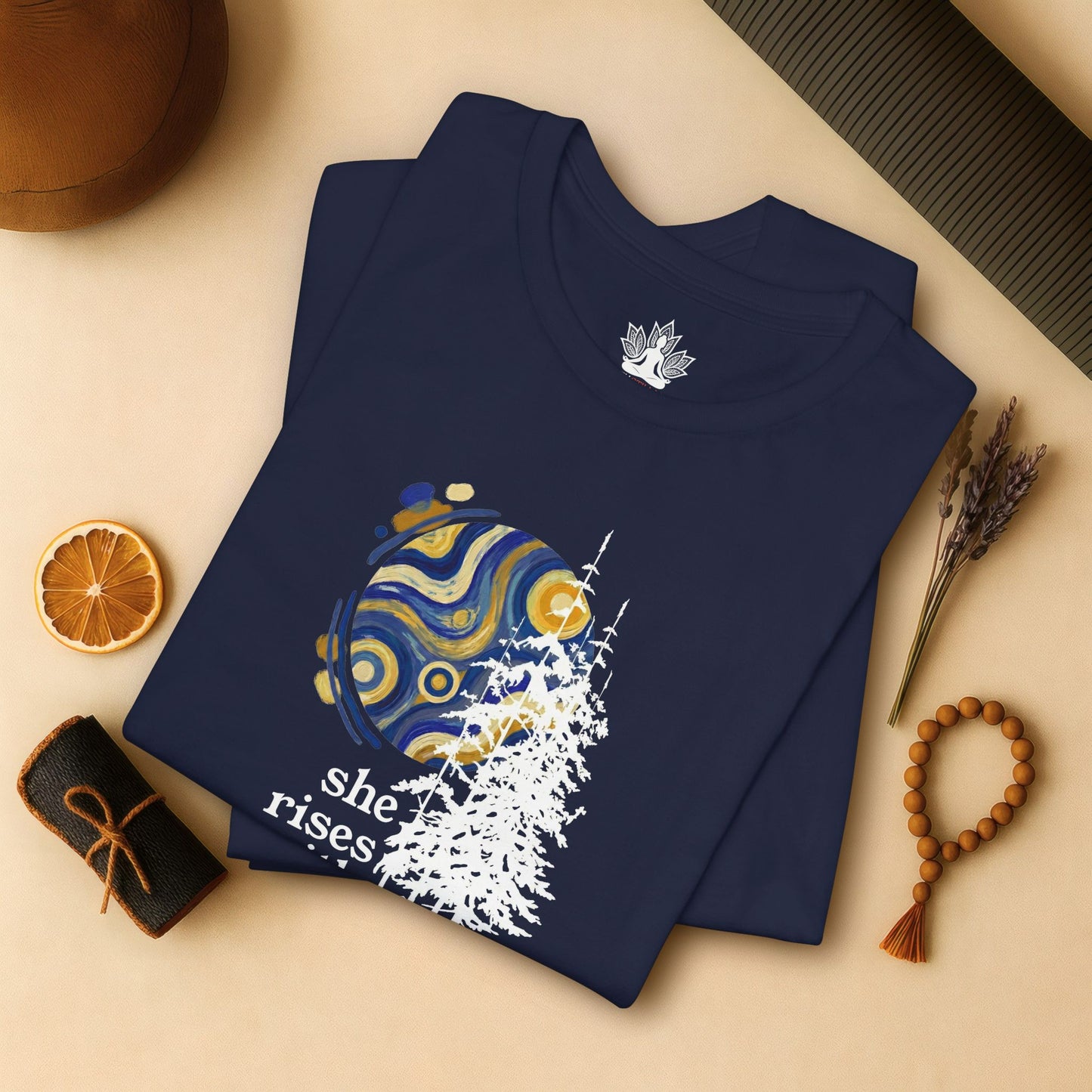 She Rises With The Moon Tee