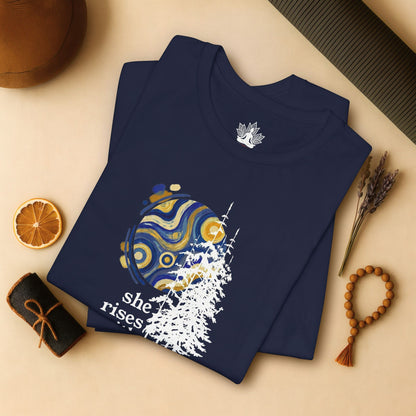 She Rises With The Moon Tee