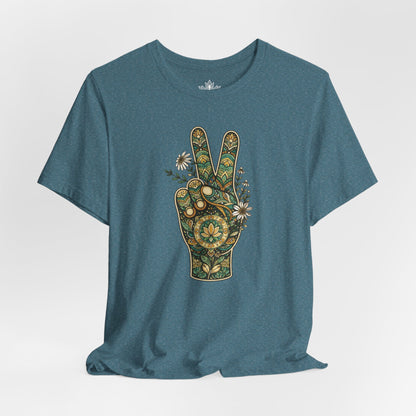 Boho Peace Hand Tee