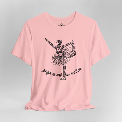 Yoga Is Art In Motion Tee
