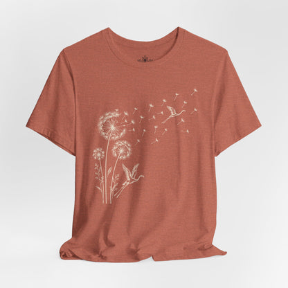 Flamingos & Dandelions Tee