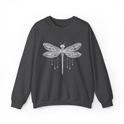Sweat-shirt Mandala Libellule - Sérénité