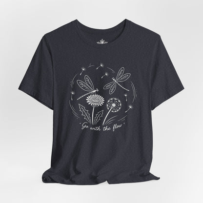 Go With The Flow Delicate Dragonflies Tee