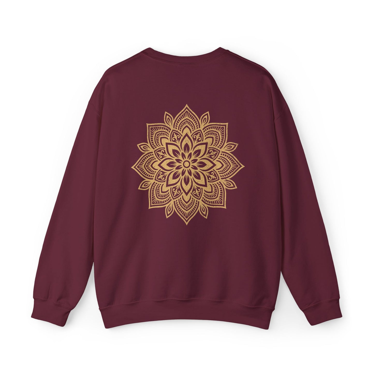 Sweat-shirt Cozy Breathe - Imprimé mandala au dos