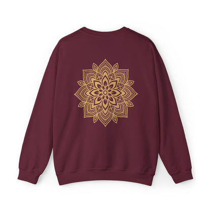 Sweat-shirt Cozy Breathe - Imprimé mandala au dos