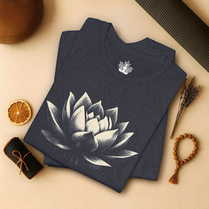 Lotus Shadow Art Tee
