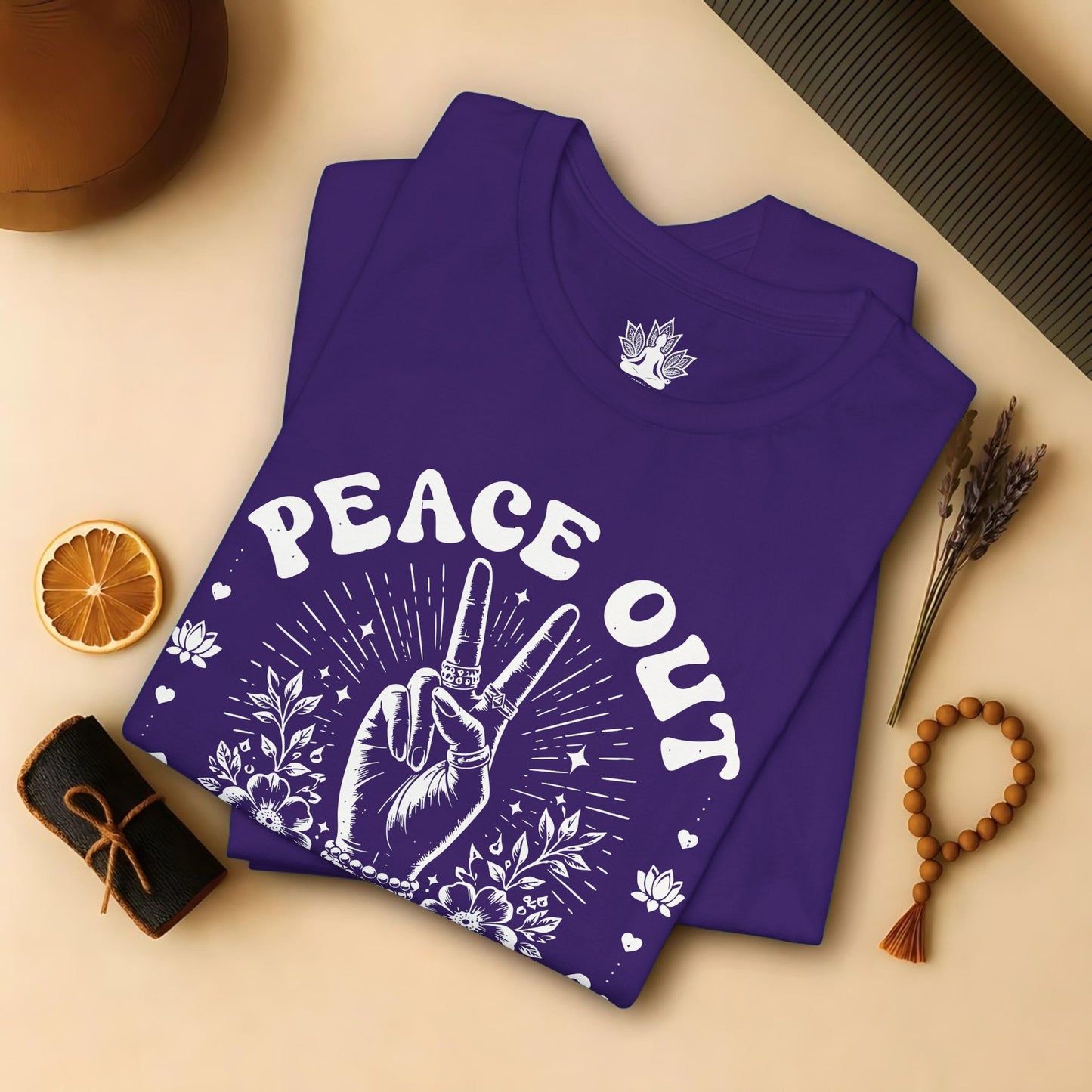 Peace Out, Love Your Neighbor Tee