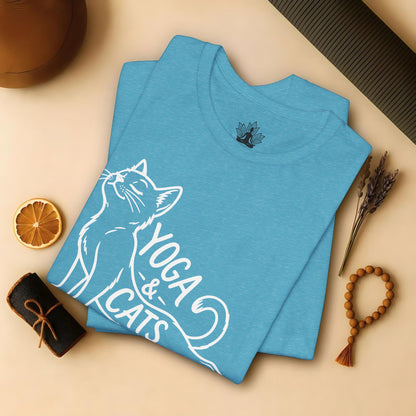 Yoga & Cats Tee