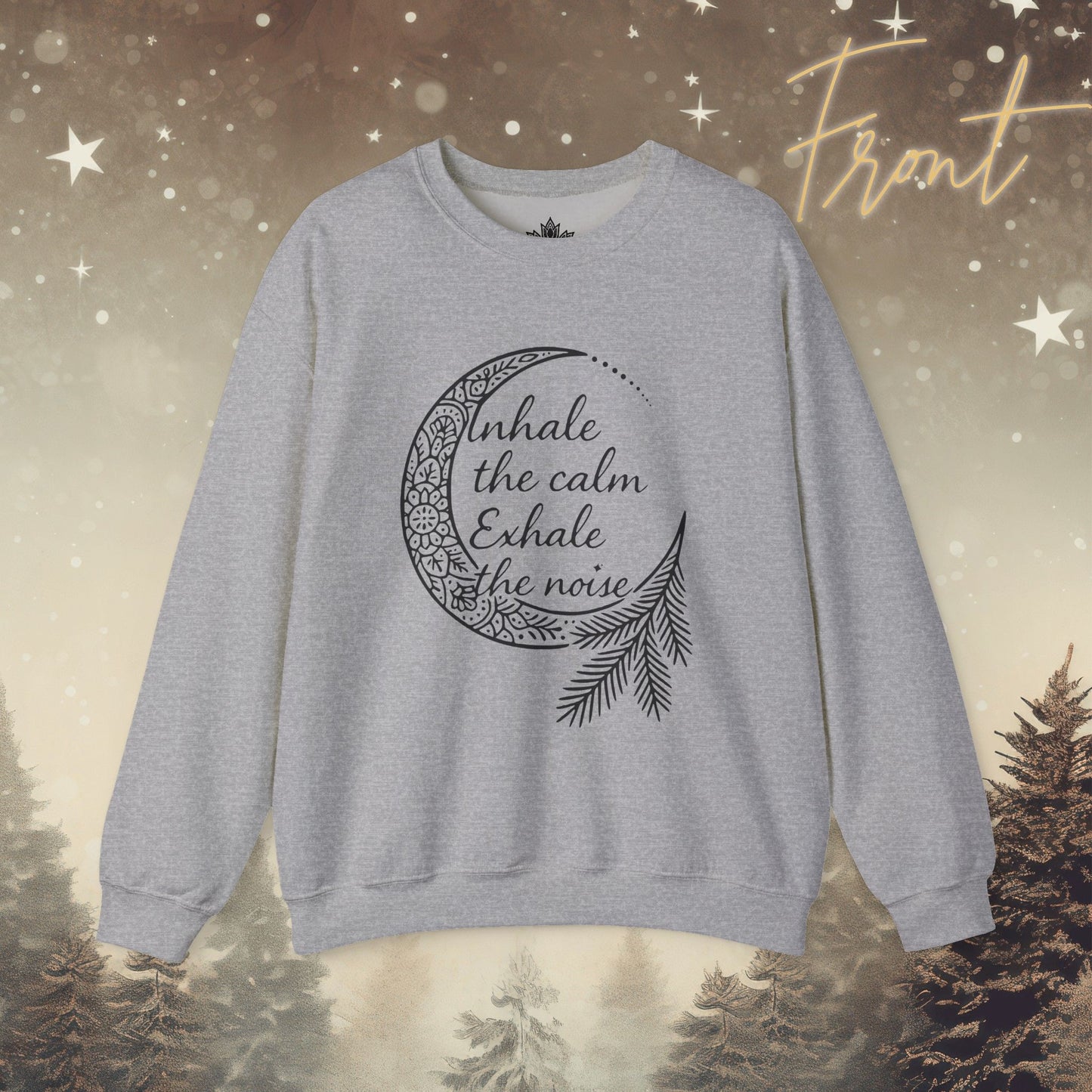 Inhale Calm Exhale Noise - Cozy Sweater