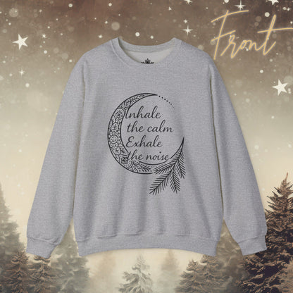 Inhale Calm Exhale Noise - Cozy Sweater