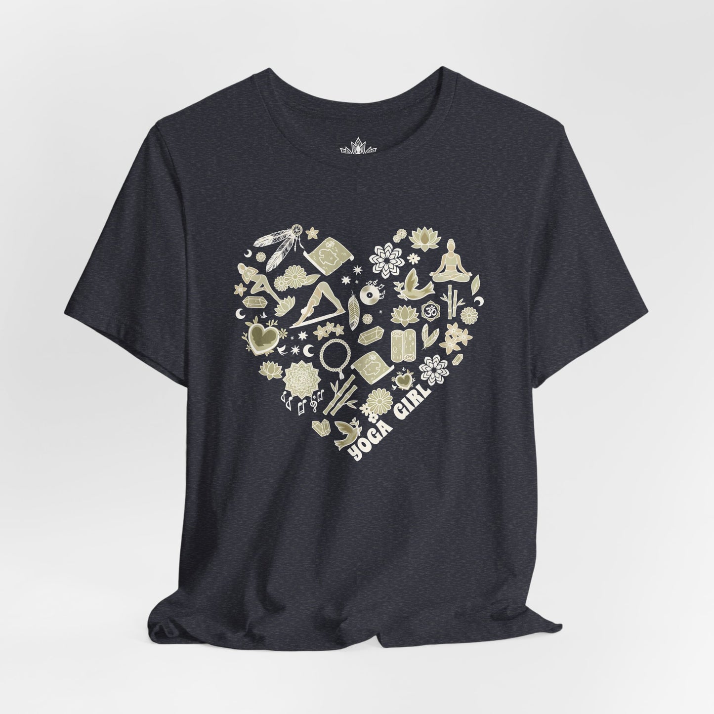 Yoga Girl Boho Heart Tee