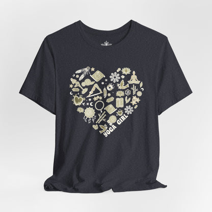 Yoga Girl Boho Heart Tee