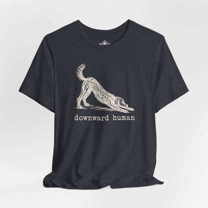 Line Art Downward Human Tee