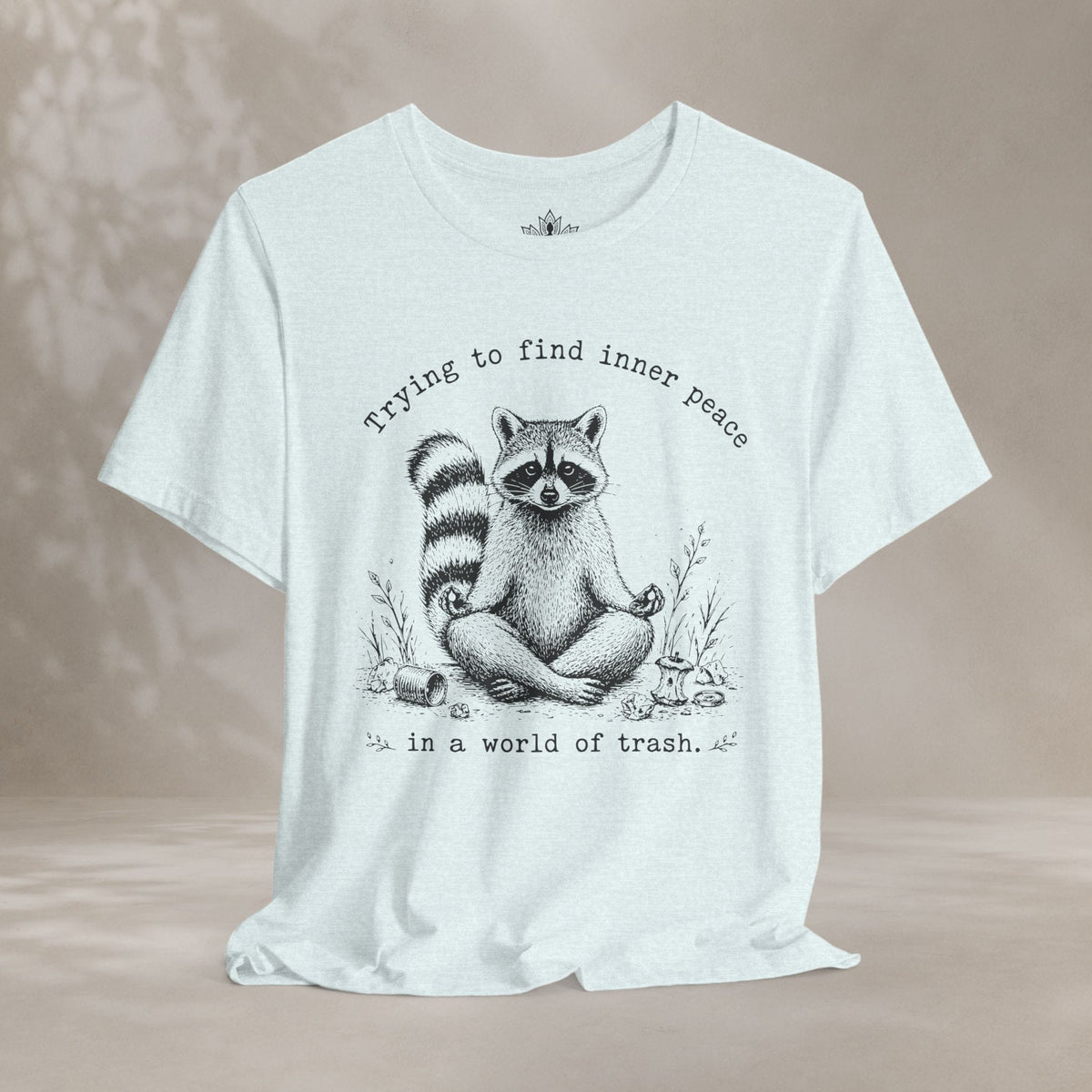 Printify T-Shirt A World Of Trash Tee A World Of Trash Tee