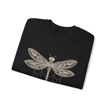Sweat-shirt Mandala Libellule - Sérénité
