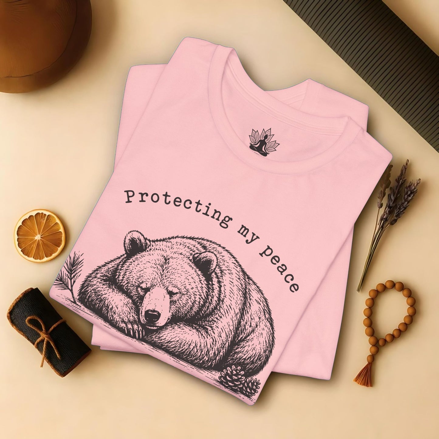 Protecting My Peace Bear Tee