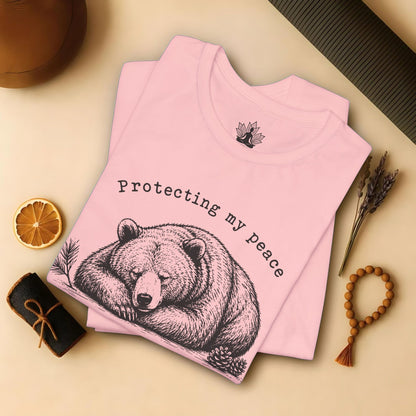 Protecting My Peace Bear Tee