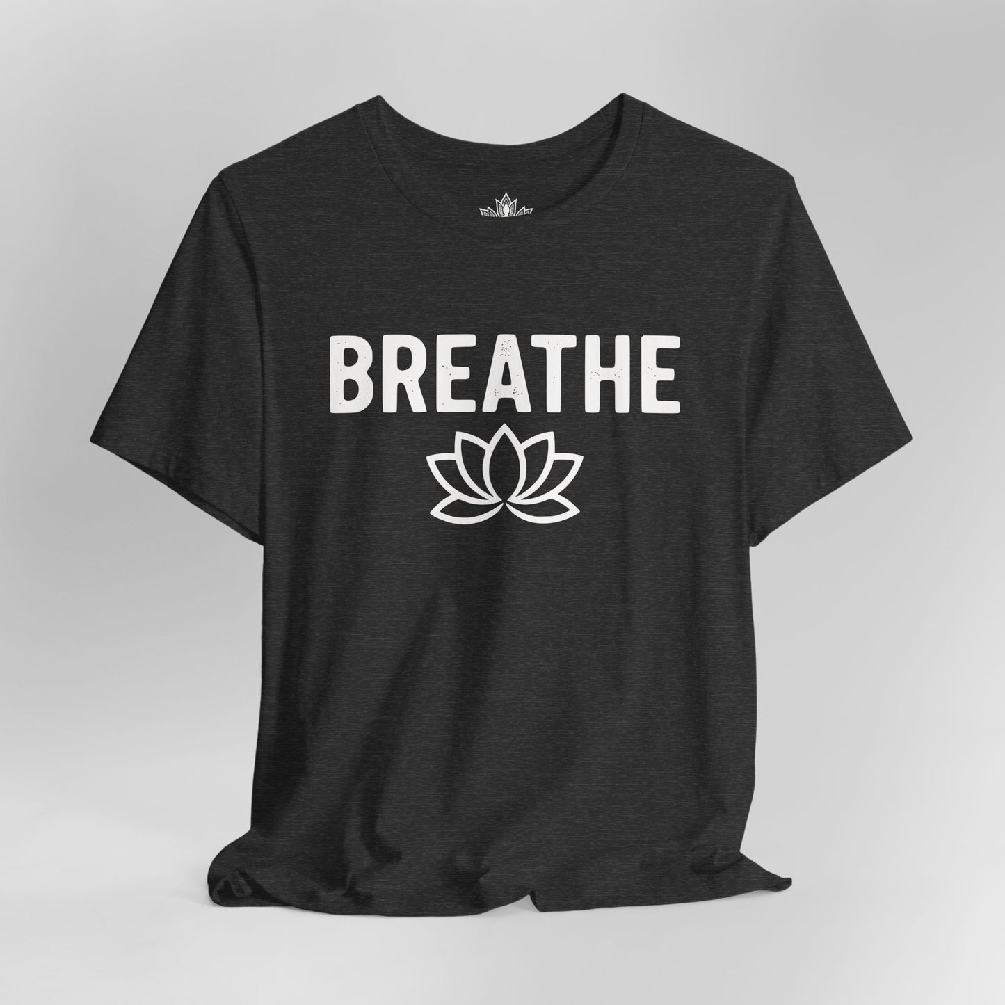 Breathe Lotus – Minimalist Yoga Class Men Tee