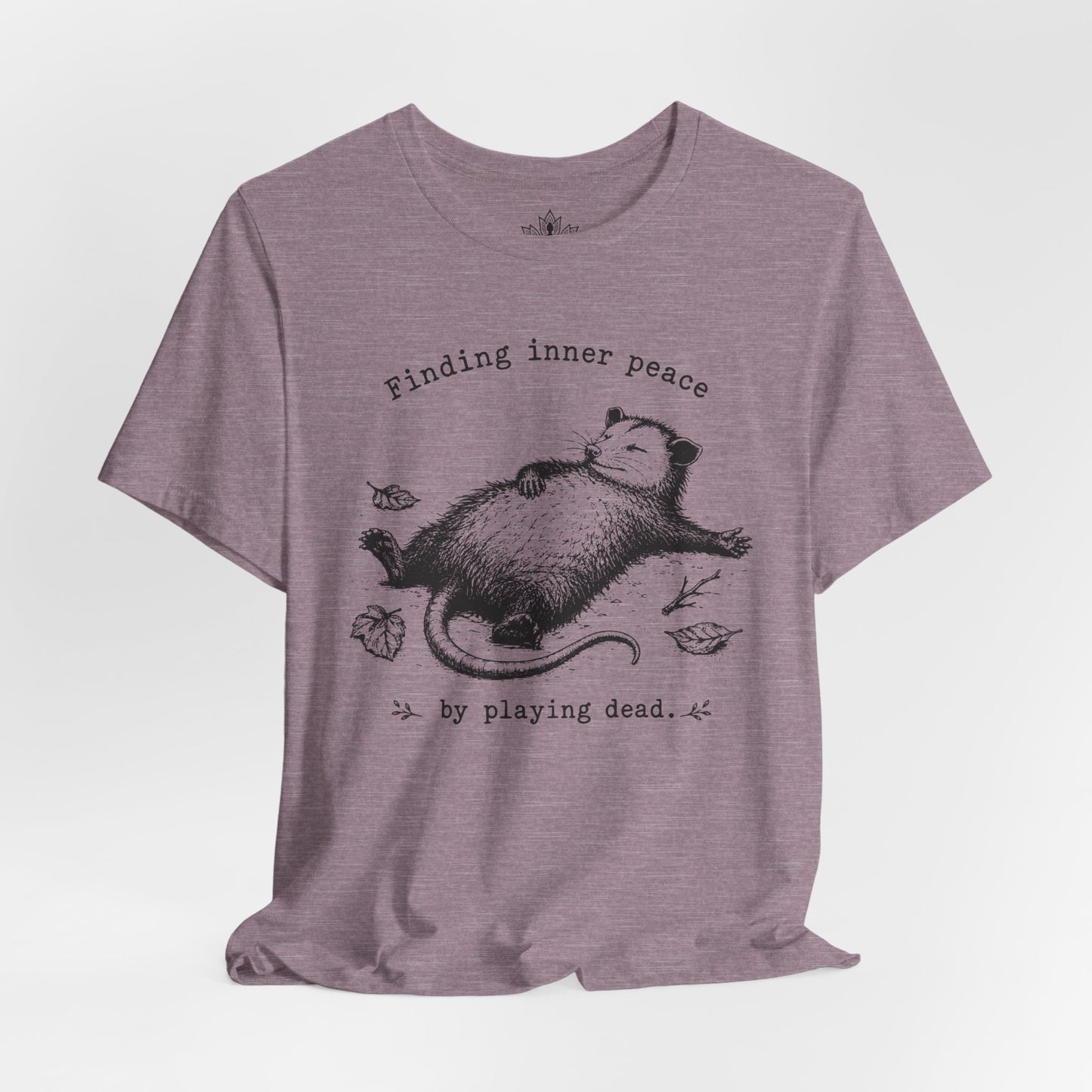 Finding Inner Peace Possum Tee
