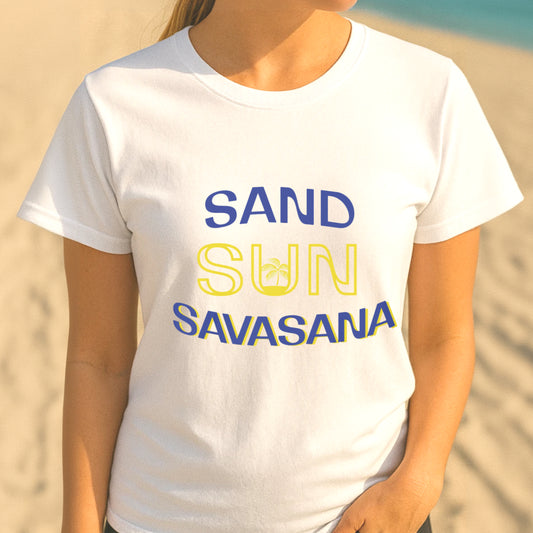 Sand Sund Savasana – Summer 25 Edition Tee