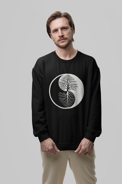 Yin Yang Tree - Mirrored Roots Sweater