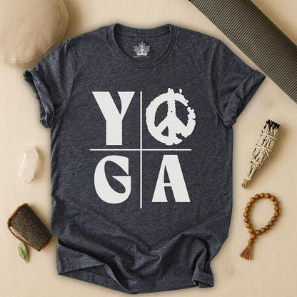 Bold Yoga – Modern Grid Tee