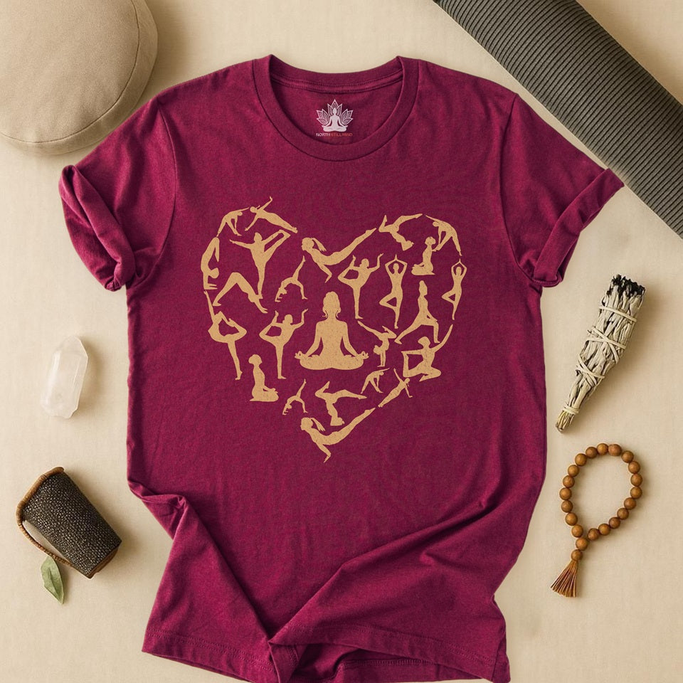 Heart of Yoga – Mindful Movement Tee