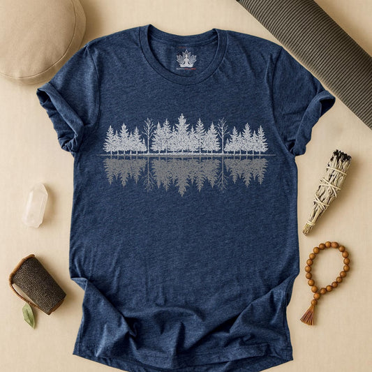 Mindful Forest – Reflection Nature Yoga Tee