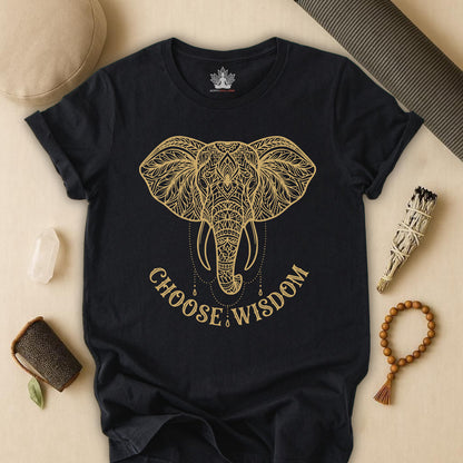 Elephant Mandala Art Tee