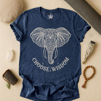 Elephant Mandala Art Tee