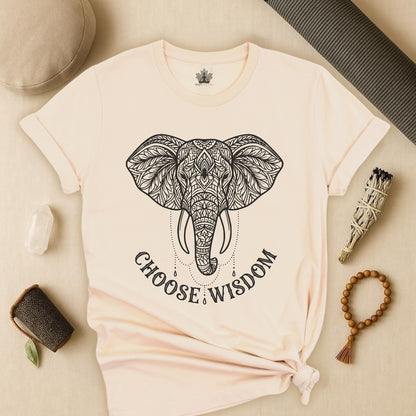 Elephant Mandala Art Tee
